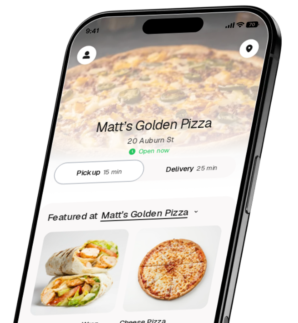 Matt’s Golden Pizza app preview