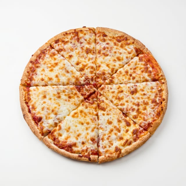Four Cheese Combo Pizza.