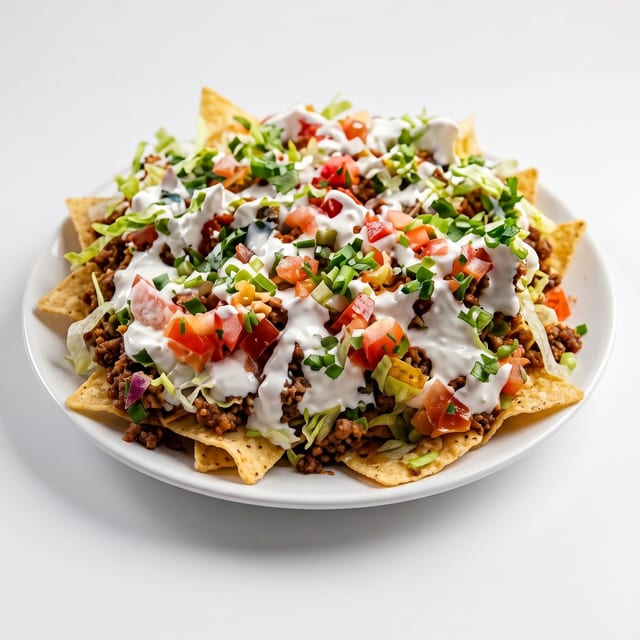Nachos with Chicken or Steak.